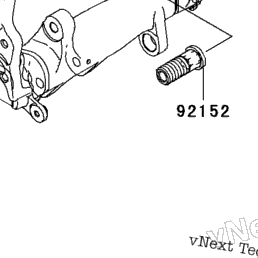 2007 Kawasaki NINJA ZX-6R (ZX600P7F) Engine Mount | Babbitts
