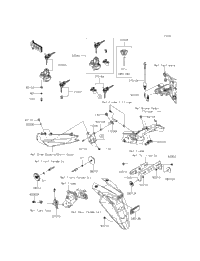 2013 Kawasaki NINJA 650 ABS (EX650FDS) Ignition Switch/Locks
