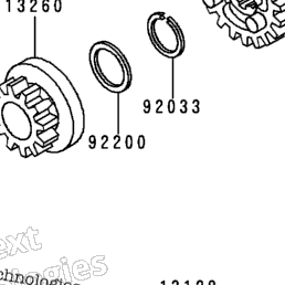 1996 Kawasaki BAYOU 400 4X4 (KLF400-B4) Transmission | Babbitts