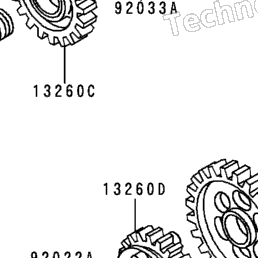 1996 Kawasaki BAYOU 400 4X4 (KLF400-B4) Transmission | Babbitts