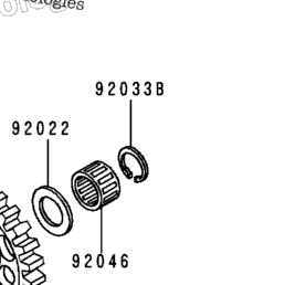 1996 Kawasaki BAYOU 400 4X4 (KLF400-B4) Transmission | Babbitts