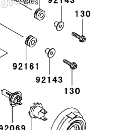 2012 Kawasaki NINJA 250R (EX250JCF) Headlight(S) | Babbitts