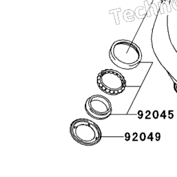 2006 Kawasaki NINJA ZX-6R (ZX636D6F) Frame | Babbitts Kawasaki