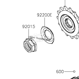 2021 Kawasaki Ninja ZX-6R (US) (ZX636HMFNL) Transmission