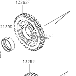 2021 Kawasaki Ninja ZX-6R (US) (ZX636HMFNL) Transmission