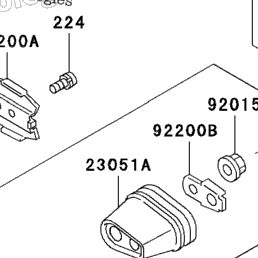 1997 Kawasaki NINJA ZX-7R (ZX750-P2) Turn Signals | Babbitts