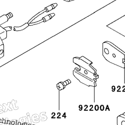 1997 Kawasaki NINJA ZX-7R (ZX750-P2) Turn Signals | Babbitts