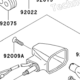 1997 Kawasaki NINJA ZX-7R (ZX750-P2) Turn Signals | Babbitts
