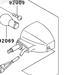 1997 Kawasaki NINJA ZX-7R (ZX750-P2) Turn Signals | Babbitts