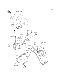 1997 Kawasaki CONCOURS (ZG1000-A12) Fenders | Babbitts Kawasaki