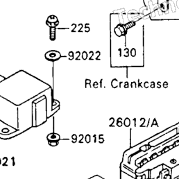 1991 Kawasaki NINJA 600R (ZX600-C4) Chassis Electrical Equipment