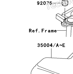 1998 Kawasaki PRAIRIE 400 4X4 (KVF400-A2) Front Fender(S