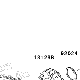 1997 Kawasaki NINJA ZX-11 (ZX1100-D5) Transmission | Babbitts