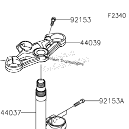 2023 Kawasaki Ninja ZX-4RR (ZX400SPFNN) Front Fork | Babbitts