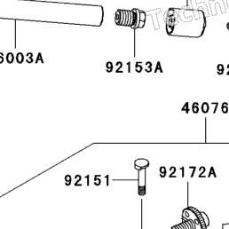 2009 Kawasaki NINJA ZX-6R (ZX600R9FA) Handlebar | Babbitts