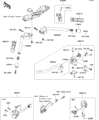 2011 Kawasaki NINJA ZX-6R (ZX600RBF) Handlebar | Babbitts