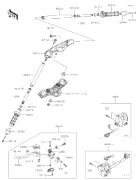 2021 Kawasaki Ninja 650 ABS (EX650MMFNL) Handlebar | Babbitts