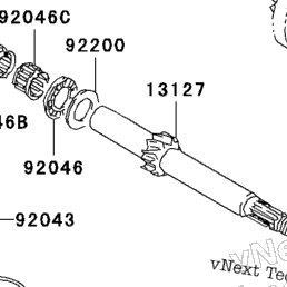 2003 Kawasaki KFX80 (KSF80-A1) Transmission | Babbitts Kawasaki