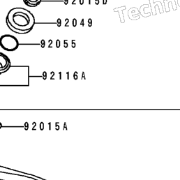 1991 Kawasaki NINJA ZX-7R (ZX750-K1) Frame | Babbitts Kawasaki