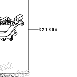 1991 Kawasaki NINJA ZX-7R (ZX750-K1) Frame | Babbitts Kawasaki