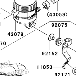 2007 Kawasaki NINJA ZX-6R (ZX600P7F) Front Master Cylinder