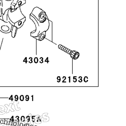 2008 Kawasaki NINJA ZX-6R (ZX600P8F) Front Master Cylinder