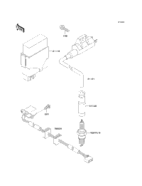 1999 Kawasaki PRAIRIE 400 4X4 (KVF400-C1) Ignition System