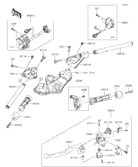 2015 Kawasaki NINJA 1000 ABS (ZX1000MFF) Handlebar | Babbitts