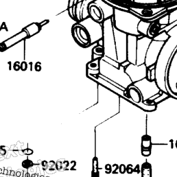 1988 Kawasaki NINJA 600R (ZX600-C1) Carburetor Parts | Babbitts