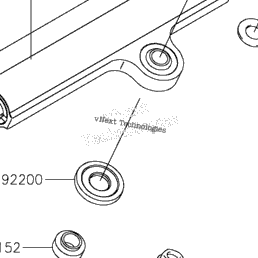 2022 Kawasaki Ninja ZX-10R (ZX1002MNFAL) Steering Damper