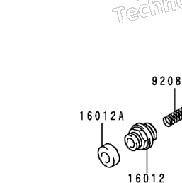 1996 Kawasaki NINJA 250R (EX250-F10) Carburetor Parts | Babbitts