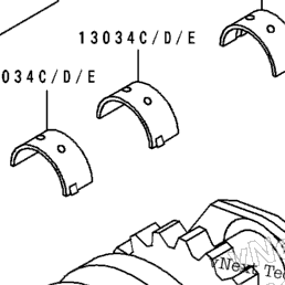 1991 Kawasaki NINJA ZX-6 (ZX600-D2) Crankshaft | Babbitts Suzuki