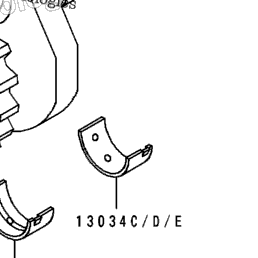 1991 Kawasaki NINJA ZX-6 (ZX600-D2) Crankshaft | Babbitts Suzuki