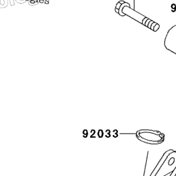 1997 Kawasaki BAYOU 300 4X4 (KLF300-C9) Front Suspension