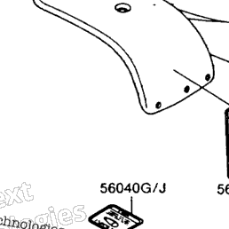 1995 Kawasaki MOJAVE 250 (KSF250-A9) Labels | Babbitts Kawasaki