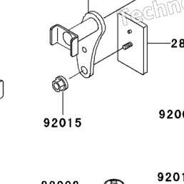 2000 Kawasaki NINJA ZX-12R (ZX1200-A1) Ignition Switch/Locks