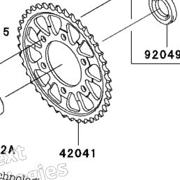 2006 Kawasaki NINJA ZX-6R (ZX636C6F) Rear Wheel/Chain | Babbitts