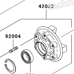0626　グッズ整理中ページ 2006 Kawasaki NINJA ZX-6R (ZX636C6F) Rear Wheel/Chain | Babbitts