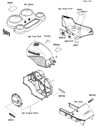 1984 Kawasaki Ninja (ZX900-A1) Labels | Babbitts Kawasaki Parts House