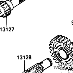1991 Kawasaki ZX-11 (ZX1100-C2) Transmission | Babbitts Kawasaki