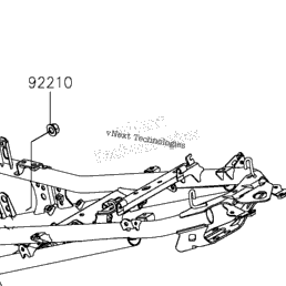 2020 Kawasaki Ninja 400 ABS (EX400GLFB) Frame(Cn,Us) | Babbitts