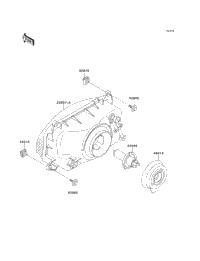 1999 Kawasaki NINJA ZX-6 (ZX600-E7) Headlight(S) | Babbitts