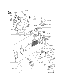 1996 Kawasaki ELIMINATOR 600 (ZL600-B2) Air Cleaner | Babbitts