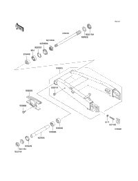 1999 Kawasaki NINJA ZX-9R (ZX900-C2) Swingarm | Babbitts Kawasaki