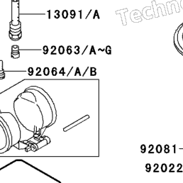1995 Kawasaki BAYOU 300 4X4 (KLF300-C7) Carburetor | CyclePartsNation