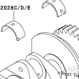 2003 Kawasaki NINJA ZX-6R (ZX636-B1) Crankshaft | Babbitts