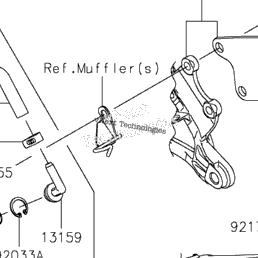 2024 Kawasaki Ninja ZX-6R ABS (ZX636JRFBN) Rear Master Cylinder