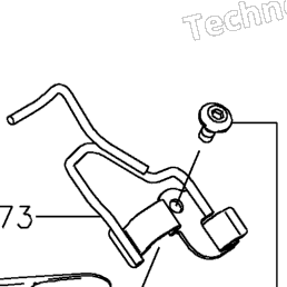 2024 Kawasaki Ninja ZX-6R ABS (ZX636JRFBN) Rear Master Cylinder