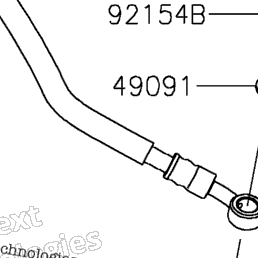 2024 Kawasaki Ninja ZX-6R ABS (ZX636JRFBN) Rear Master Cylinder