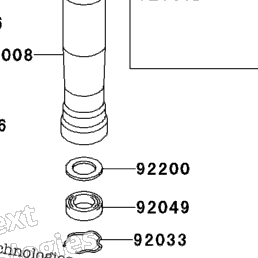 2004 Kawasaki NINJA ZX-6R (ZX636-B2) Front Fork | Babbitts